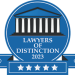 We earned the Lawyers of Distinction award for 2023